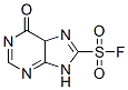 CAS 登录号：6961-29-1， 6-氧代-5,9-二氢嘌呤-8-磺酰氟