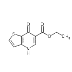 CAS 登录号：69626-98-8， 乙基7-氧代-4,7-二氢噻吩并[3,2-b]吡啶-6-羧酸酯