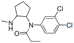 CAS 登录号：69642-69-9， N-(2-甲基氨基环戊基)-N-(3,4-二氯苯基)丙酰胺