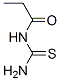 CAS 登录号：6965-57-7， N-(氨基硫代甲酰)丙酰胺