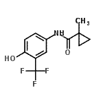 CAS 登录号：696617-76-2， N-[4-羟基-3-(三氟甲基)苯基]-1-甲基环丙烷甲酰胺