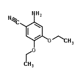 CAS 登录号：696649-30-6， 2-氨基-4,5-二乙氧基苯甲腈