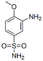 CAS 登录号：6973-08-6， 3-氨基-4-甲氧基苯磺酰胺