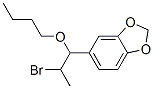 CAS 登录号：6976-51-8， 5-(2-溴-1-丁氧基-丙基)苯并[1,3]二氧杂环戊烯