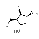 CAS 登录号：697733-51-0， (1S,2R,3R,4S)-4-氨基-3-氟-2-(羟基甲基)环戊醇
