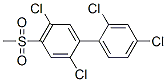 CAS 登录号：69797-52-0， 4-甲基磺酰基-2,2',4',5-四氯联苯