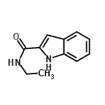 CAS 登录号：69808-72-6， N-乙基-1H-吲哚-2-甲酰胺