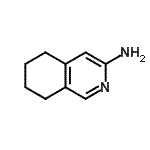 CAS 登录号：69958-52-7， 5,6,7,8-四氢-3-异喹啉胺