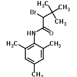 CAS 登录号：69959-87-1， 2-溴-N-均三甲苯基-3,3-二甲基丁酰胺