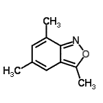 CAS 登录号：69976-69-8， 3,5,7-三甲基-2,1-苯并恶唑