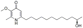 CAS 登录号：70001-21-7， 6-[(11R)-11-羟基十二烷基]-3-甲氧基-2-甲基-1H-吡啶-4-酮