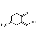 CAS 登录号：70027-60-0， (3Z)-3-(羟基亚甲基)-1-甲基-4-哌啶酮