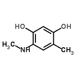 CAS 登录号：700340-55-2， 4-甲基-6-(甲基氨基)-1,3-苯二酚