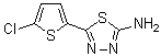 CAS 登录号：70057-76-0， 5-(5-氯-2-噻吩基)-1,3,4-噻二唑-2-胺