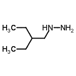 CAS 登录号：70082-39-2， (2-乙基丁基)肼