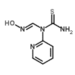 CAS 登录号：70121-63-0， 1-[(E)-(羟基亚胺)甲基]-1-(2-吡啶基)硫脲
