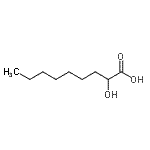 CAS 登录号：70215-04-2， 2-羟基壬酸