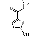 CAS 登录号：702630-76-0， 2-氨基-1-(5-甲基-2-噻吩基)乙酮