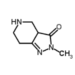 CAS 登录号：702634-08-0， 2-甲基-4,5,6,7-四氢-3aH-吡唑并[4,5-c]吡啶-3-酮
