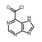 CAS 登录号：70265-75-7， 1H-嘌呤-6-甲酰氯