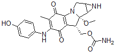 CAS#: 70343-57-6， 7-N-(4-Hydroxyphenyl)Mitomycin C