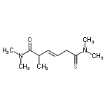 CAS 登录号：70367-52-1， (3E)-6-(二甲基氨基)-N,N,2-三甲基-6-硫代-3-己烯酰胺