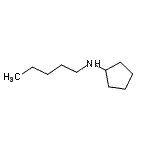 CAS 登录号：70391-99-0， N-戊基环戊烷胺