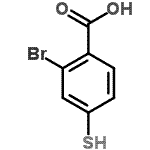 CAS 登录号：7041-50-1， 2-溴-4-巯基苯甲酸