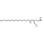 CAS 登录号：70521-72-1， N-(2-羟基乙基)-N-(2-羟基十六烷基)-beta-丙氨酸