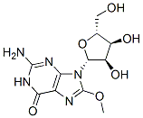 CAS 登录号：7057-53-6， 8-甲氧基鸟苷