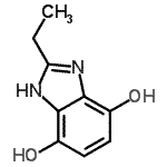 CAS 登录号：705927-86-2， 2-乙基-1H-苯并咪唑-4,7-二醇