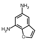 CAS#: 705928-15-0， 1-Benzofuran-5,7-diamine