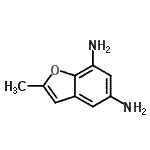 CAS#: 705928-16-1， 2-Methyl-1-benzofuran-5,7-diamine
