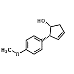 CAS#: 705942-73-0， (1R,2R)-2-(4-Methoxyphenyl)-3-cyclopenten-1-ol