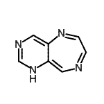 CAS 登录号：70623-80-2， 1H-嘧啶并[5,4-e][1,4]二氮杂卓