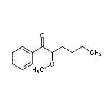CAS 登录号：706784-85-2， 2-甲氧基-1-苯基-1-己酮