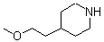 结构式 CAS# 70724-70-8, 4-(2-甲氧基乙基)哌啶