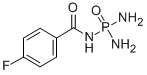 CAS 登录号：70788-28-2， N-(二氨基亚膦酰)-4-氟-苯甲酰胺