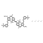 CAS 登录号：70815-27-9， 四钠2,2'-(1,2-乙烯二基)二{5-[(E)-{2-甲氧基-4-[(3-磺酸苯基)偶氮]苯基}-氧偶氮基]苯磺酸盐}