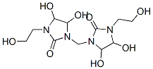 CAS 登录号：70851-63-7， 1,1'-亚甲基二[4,5-二羟基-3-(2-羟基乙基)-2-咪唑烷酮]