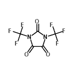CAS 登录号：70856-26-7， 1,3-二(三氟甲基)-2,4,5-咪唑烷三酮