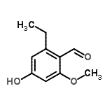 CAS#: 709024-56-6， 2-Ethyl-4-hydroxy-6-methoxybenzaldehyde