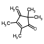 CAS#: 709026-13-1， 2,3,5,5-Tetramethyl-4-methylene-2-cyclopenten-1-one