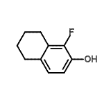CAS 登录号：709031-99-2， 1-氟-5,6,7,8-四氢-2-萘酚