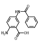 CAS#: 709037-24-1， 2-Amino-5-(benzoylamino)benzoic acid