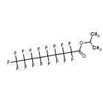 CAS 登录号：70910-41-7， 异丙基十七氟壬酸酯