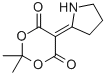 CAS 登录号：70912-52-6， 2,2-二甲基-5-(2-吡咯烷基亚基)-1,3-二恶烷-4,6-二酮