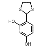 CAS#: 709615-23-6， 4-(1,3-Dithiolan-2-yl)-1,3-benzenediol