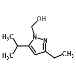 CAS 登录号：709674-66-8， (3-乙基-5-异丙基-1H-吡唑-1-基)甲醇