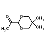 CAS 登录号：71006-65-0， 1-(5,5-二甲基-1,3-二恶烷-2-基)乙酮